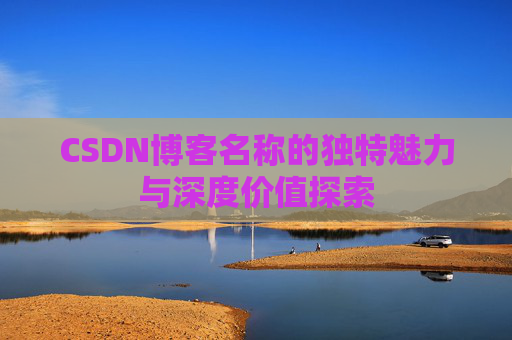 CSDN博客名称的独特魅力与深度价值探索
